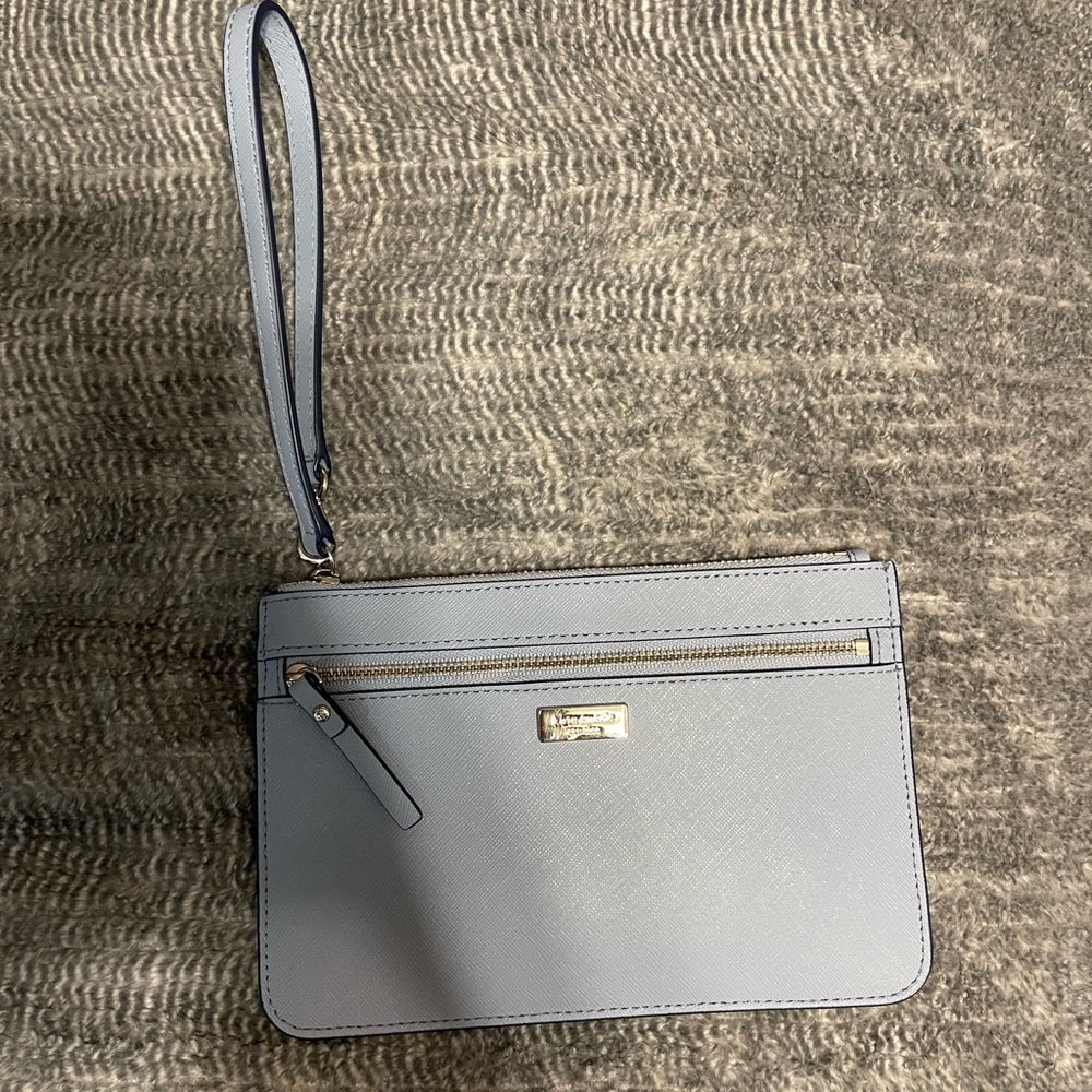 Kate Spade Light Blue Wristlet
